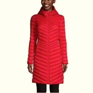 NWOT- LANDS’END DOWN-FILLED PUFFER COAT NEVER WORN